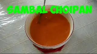 Resep sambal choipan khas Kalimantan barat