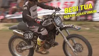 Mimpi Besi Tua Raih Juara Umum Dikelasnya! Honda Cb Ditengah Gempur4n Mesin Modern Grasstrack Okta