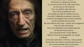 La Fontaine - Les animaux malades de la peste