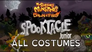 All Spooktacle Jr Costumes - MSM (enhanced brightness/from trailer)