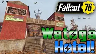Watoga Hotel Camp - Fallout 76 Base Build