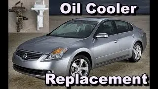 Oil leak? How to Replace a Oil Cooler on a 2007-2012 Nissan Altima, Sentra, or Rogue due to leak.