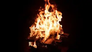 Som da Natureza: Som de fogo/fogueira para relaxar d dormir