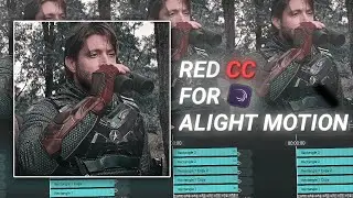 Red cc tutorial like Ae on alight motion(+Preset)