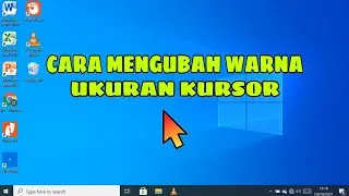 Cara mengubah warna dan ukuran kursor/pointer windows 10