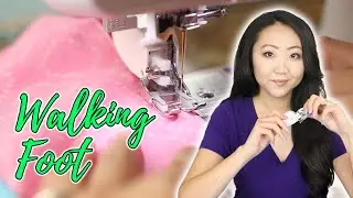 Walking Foot 🧵 My Holy Grail Sewing Machine Presser Foot