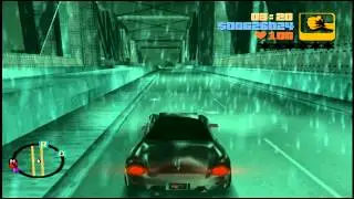 GTA III - Bug sur le Shoreside Lift Bridge [1080p]