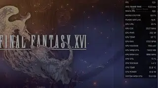 FINAL FANTASY XVI PC 4K Gameplay test