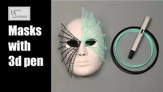 Quick and easy masks with 3d pen