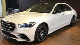 ЗАДНИЕ КОЛЁСА ТОЖЕ ПОВОРАЧИВАЮТСЯ | Инновационные разработки Mercedes-Benz S class | АВИЛОН Мерседес