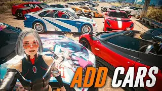 Real World Cars in Cyberpunk 2077 | Mod Installation & Showcase!