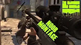 CS:GO NOOB MONTAGE | Tray Angle Music - Malicious Attack