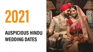 Auspicious Hindu Wedding Dates for Telugu People | 2021