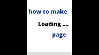 How to set loading while fetching data  . Loading ....