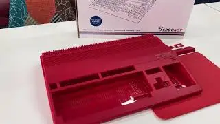New Amiga 500 Case - Red + Mouse Mat Bonus
