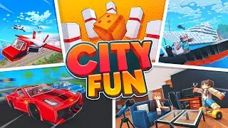 City Fun - A Fun Minecraft City Experience! - Trailer