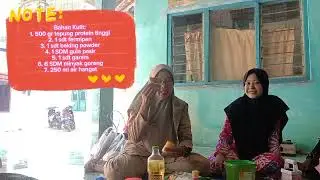 PRAKTEK PEMBUATAN PIZZA GORENG ISI SAYUR BERSAMA KWT. MUTIARA TANI, DESA GAPURA BARAT, SUMENEP
