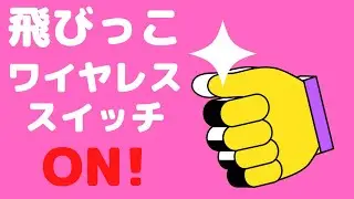 【飛びっこワイヤレススイッチ⁉】ONしてみたらまさか！😂😂