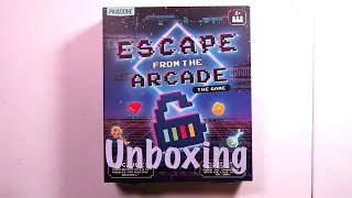Escape from the Arcade Unboxing