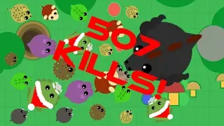 INSANE 507 KILLS IN SANDBOX MODE!! // MOPE.IO
