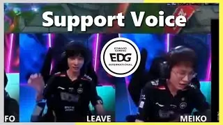 Meiko is the Ultimate Shotcaller in EDG Mic Check