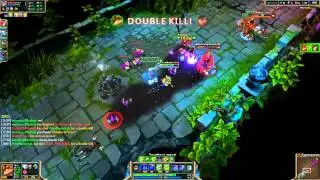 Teemo and his Pentakill Laugh! (ARAM)