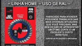 Disco Diamantado 110mm - Uso Geral - Turbo - Linha Home Center