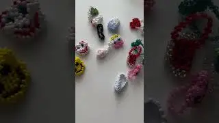 Украшения из бисера Колечки из бисера Бисероплетение