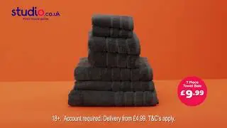 Studio - Towel Bales TV Ad - July 2021 #Studio #FindYourWow #LoveStudio
