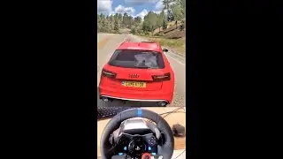 AUDI RS6 Curve Handling   Forza Horizon 5