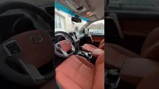 Перетяжка салона и установка подогрева руля для Тойота Прадо 150