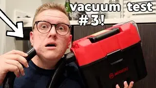ANOTHER vacuum test!! (MOOSOO small cordless shop vac)