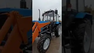 Экспресс обзор на трактор МТЗ 82.1 - 2013г. с куном в отличном состоянии от Вахненко Константина