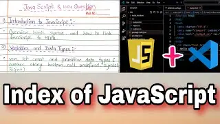 Javascript Index || Javascript #javascript #js
