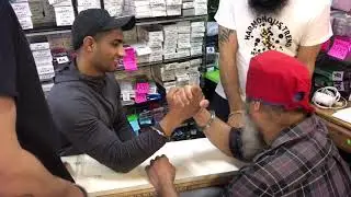 Arm wrestling (part 1) karan vs gurmit