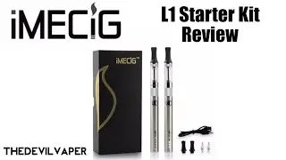 iMECIG L1 Starter Kit Review - TheDevilVaper