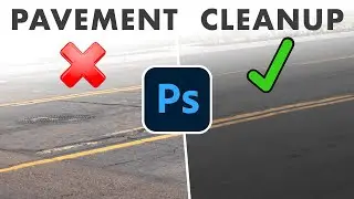 HOW TO Clean up Pavement [Photoshop Tutorial with Action!]