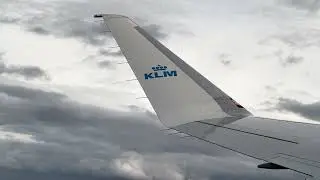 KLM Cityhopper Embraer 175 Lovely Evening Departure from Zagreb Airport! [4K 60fps]