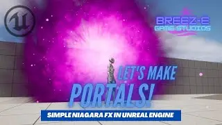 Create a Stunning Customizable Portal Effect Unreal Engine Using Niagara System (Files on Patreon!)