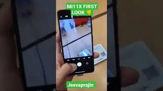 MI 11X⚡FIRST LOOK 🔥SD870🤙