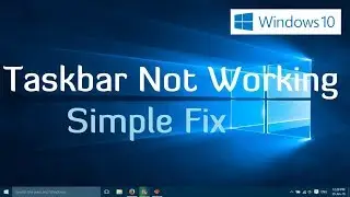 How to fix Taskbar in windows in Bangla