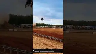 Mega Truck World Record Jump Full Send to the Moon & Beyond #offroad #4x4 #bigair #fyp #crash #wreck