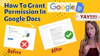 How To Give Permission In Google Docs