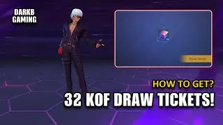How To Get 32 KOF Draw Tokens from KOF Free Skin Event 2024 | Mobile Legends
