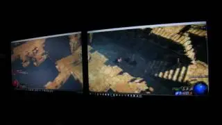 Path Of exile in 3 meter ultra widescreen
