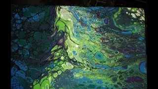 Техника Fluid Art - "ЖИДКИЙ АКРИЛ".