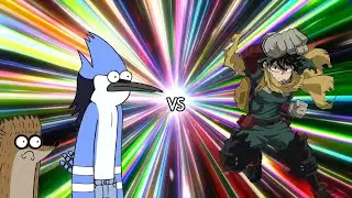 Mordecai & Rigby Vs. Deku