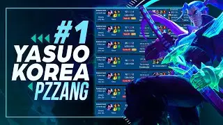 100 CS LEAD at 18 MINUTES! The Korean Yasuo main everybody is terrified of (PZzang)