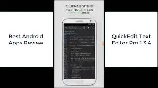 QuickEdit Text Editor Pro 1.3.4, Best Android Apps
