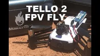 DJI RYZE TELLO 2 FPV FLIGHT Makerfire Goggles AKK AIO 200 mW REVIEW